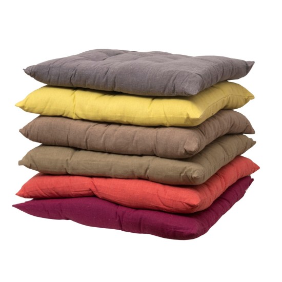 Μαξιλάρι Καρέκλας 583-31 Βατόμουρο Cotton Viopros (40x40) 1Τεμ Μαξιλάρι Καρέκλας 583-31 Βατόμουρο Cotton Viopros (40x40) 1Τεμ