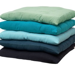 Μαξιλάρι Καρέκλας 583-34 Petrol Cotton Viopros (40x40) 1Τεμ