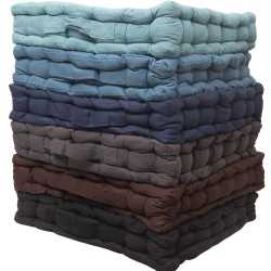 Μαξιλάρι Δαπέδου 581-34 Turquoise Viopros (40x40x8) 1Τεμ