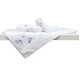 Πετσέτες Σετ Bath Towels Βερονίκη White Cotton Viopros 2Τεμ