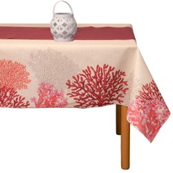 Τραπεζομάντηλο Αλέκιαστο Όστρια Coral Viopros (140x240) 1Τεμ