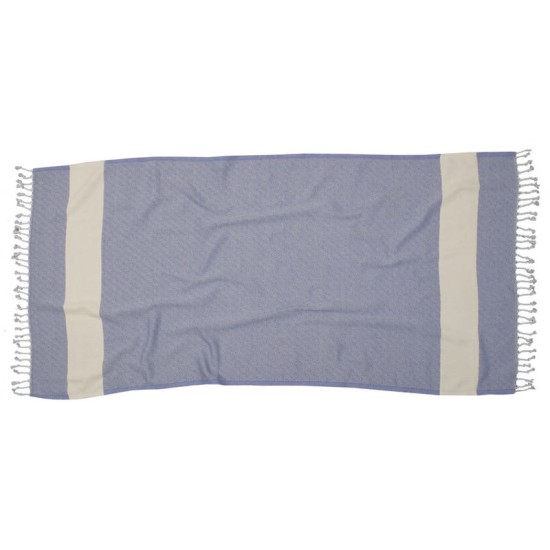 Πετσέτα Παρεό Beach Towels Summer Blue Cotton Viopros (100x180) 1Τεμ