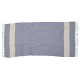Πετσέτα Παρεό Beach Towels Summer Blue Cotton Viopros (100x180) 1Τεμ