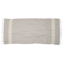Πετσέτα Παρεό Beach Towels Summer Grey Cotton Viopros (100x180) 1Τεμ