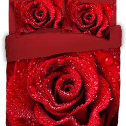 Κουβερλί Υπέρδιπλο Σετ Digital Print Πάσιον Cotton Viopros (220x240) 3Τεμ