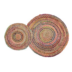 Χαλάκι Cotton Ideas Jute Viopros (Φ120εκ) 1Τεμ
