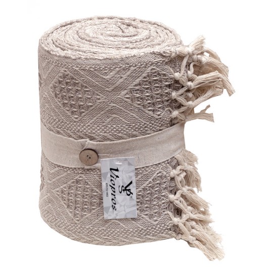 Κουβέρτα Μονή 3040 Jacquard Cotton Viopros (170x240) 1Τεμ