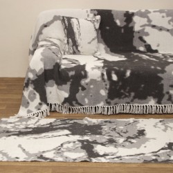 Διακοσμητικό Μαξιλάρι Print 3050 Grey Cotton Viopros (40Χ40) 1Τεμ