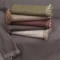 Ριχτάρι Τετραθέσιου Chenille Throws 2100 Solid Beige Viopros (180x320) 1Τεμ