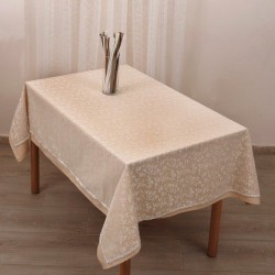 Πετσέτες Φαγητού Σετ Dinner Ideas 5575 Beige Με Δανδέλα Viopros (45x45) 4Τεμ
