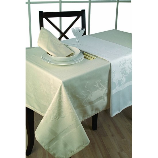 Τραπεζομάντηλο Τραπεζαρίας Jacquard Pano Viopros (160x160) 1Τεμ
