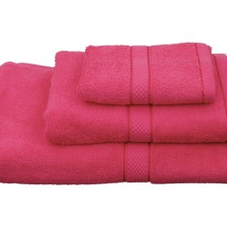 Πετσέτα Σώματος Classic Towels Solid Fuchsia Cotton Viopros (70x140) 1Τεμ