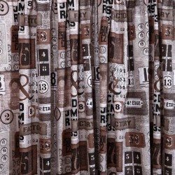 Κουρτίνα Curtains Με Τρέσα Factory Viopros (135Πx270Υ) 1Τεμ