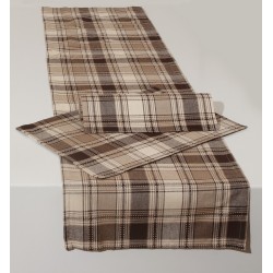 Τραβέρσες Σετ Σχ.580 Beige Viopros (40x160) 2Τεμ