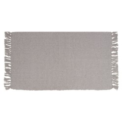 Χαλάκι Rugs Ρίβα Grey Cotton Viopros (50x80) 1Τεμ