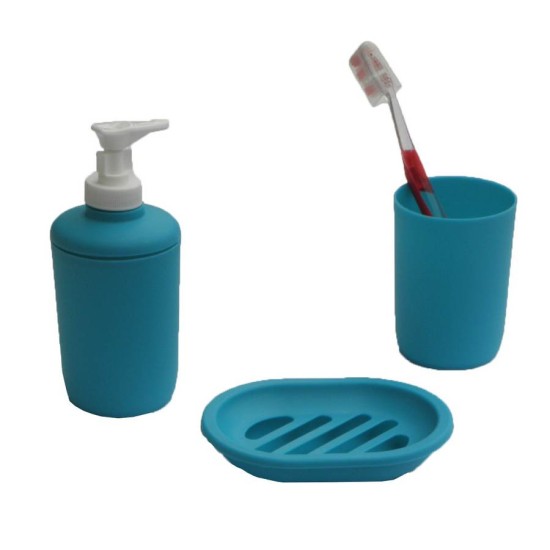 Αξεσουάρ Μπάνιου Σετ Turquoise 1 Viopros 2Τεμ Αξεσουάρ Μπάνιου Σετ Turquoise 1 Viopros 2Τεμ