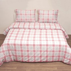 Σεντόνια Μονά Σετ Fresh Μακένζι Cotton Viopros (160x265) 3Τεμ