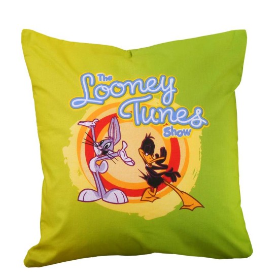 Διακοσμητικό Μαξιλάρι Kids Bed Looney Tunes 10 Viopros (40x40) 1Τεμ