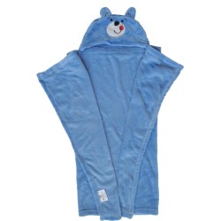 Κουβέρτα Fleece Αγκαλιάς Baby Blankets 81 Με Κουκούλα Viopros (76x102) 1Τεμ
