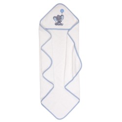 Κάπα Βρεφική Με Κέντημα Baby Bathrobes Ντάμπο Cotton Viopros (75x75) 1Τεμ