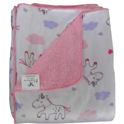 Κουβέρτα Fleece Με Γουνάκι Κούνιας Baby Blankets 74 Viopros (110x150) 1Τεμ