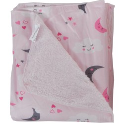 Κουβέρτα Fleece Με Γουνάκι Κούνιας Baby Blankets 75 Viopros (110x150) 1Τεμ