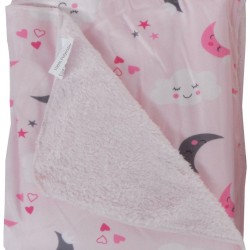 Κουβέρτα Fleece Με Γουνάκι Κούνιας Baby Blankets 75 Viopros (110x150) 1Τεμ