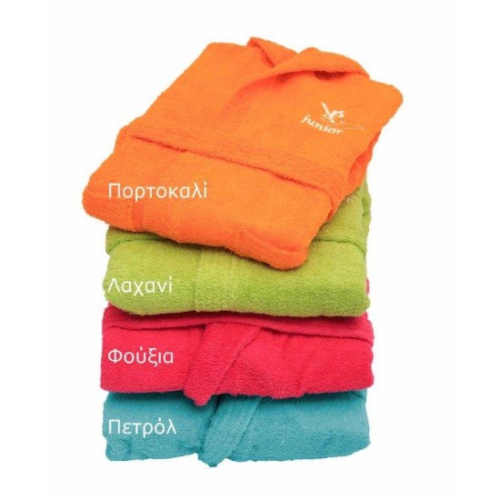 Μπουρνούζι Kids Bath Tzesi Με Κέντημα Viopros 1Τεμ