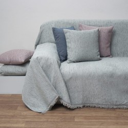 Διακοσμητική Μαξιλαροθήκη Throws 2100 Mint Chenille Viopros (42x42) 1Τεμ