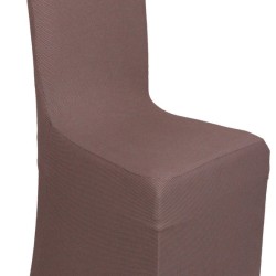 Κάλυμμα Καρέκλας Elegant Chair Covers Ελαστικό Chocolate Viopros 1Τεμ