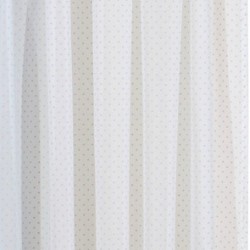 Κουρτίνα Με Τρέσα Curtains Κονφετί Πουά Σιέλ Γάζα Viopros (140x270) 1Τεμ