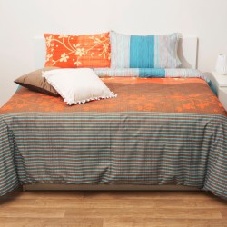 Σεντόνια Μονά Σετ Basic 828 Polycotton Viopros (100x200+25 ) Με Λάστιχο 3Τεμ