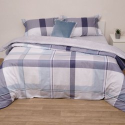Πάπλωμα Υπέρδιπλο Σετ Κούπερ Satin Cotton Viopros (220x240) 3Τεμ