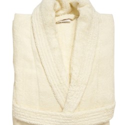 Μπουρνούζι Με Γιακά Bath Classic Ecru Viopros 1Τεμ Μπουρνούζι Με Γιακά Bath Classic Ecru Viopros 1Τεμ