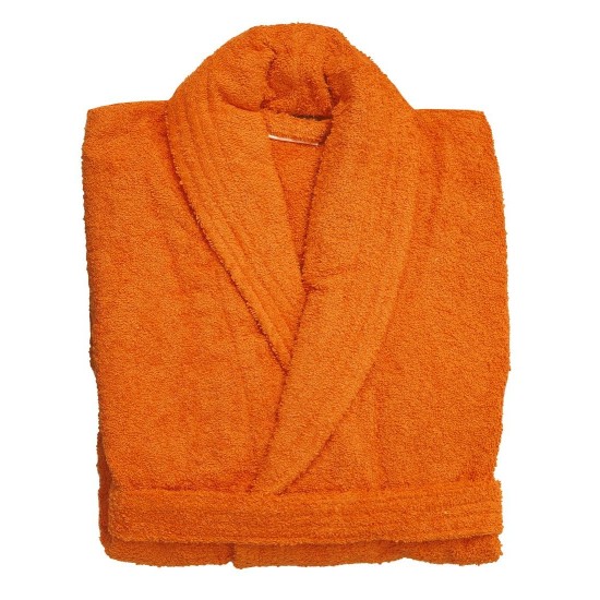 Μπουρνούζι Με Γιακά Bath Classic Orange Viopros 1Τεμ