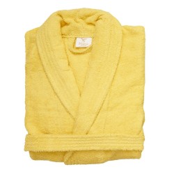 Μπουρνούζι Με Γιακά Bath Classic Yellow Viopros 1Τεμ