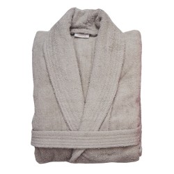 Μπουρνούζι Με Γιακά Bath Classic Dark Grey Viopros 1Τεμ