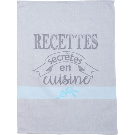 Ποτηρόπανα Σετ Kitchen Ideas 31 Jacquard Cotton Viopros (50x70) 2Τεμ