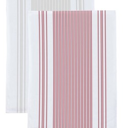 Ποτηρόπανα Σετ Kitchen Ideas 32 Jacquard Cotton Viopros (50x70) 2Τεμ