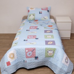 Κουβερλί Παιδικό Μονό Σετ 5510 Microfiber Viopros (160x240) 2Τεμ