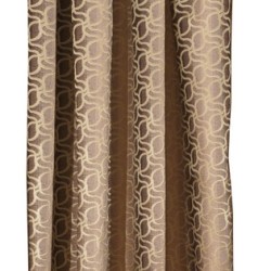 Κουρτίνα Με Τρέσα Curtains Ρεβέκα Brown Jacquard Viopros (280x270) 1Τεμ