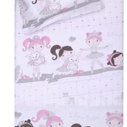 Κουβερλί Βρεφικό Κούνιας Baby Ρίνα Coton Viopros (120x160) 1Τεμ