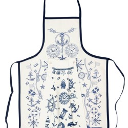 Σετ Κουζίνας 1 Ποδιά Ολόσωμη & 1 Ποτηρόπανο Σχ.8 Cotton Viopros 2Τεμ Σετ Κουζίνας 1 Ποδιά Ολόσωμη & 1 Ποτηρόπανο Σχ.8 Cotton Viopros 2Τεμ