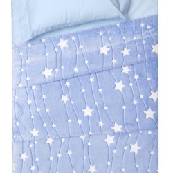 Κουβέρτα Fleece Φωσφοριζέ Μονή Blankets Flannel Άστερ Viopros (150x220) 1Τεμ Κουβέρτα Fleece Φωσφοριζέ Μονή Blankets Flannel Άστερ Viopros (150x220) 1Τεμ