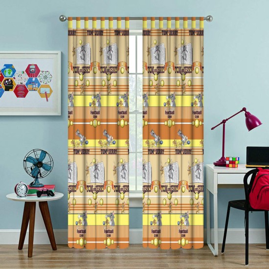 Κουρτίνα Παιδική Με Θηλιές Voile Tom & Jerry 10102-5 Vasilas Home (140x290) 1Τεμ