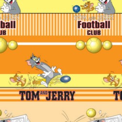 Κουρτίνα Παιδική Με Θηλιές Voile Tom & Jerry 10102-5 Vasilas Home (140x290) 1Τεμ