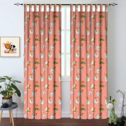 Κουρτίνα Παιδική Με Θηλιές Bambi 33 Cotton Vasilas Home (140x290) 1Τεμ