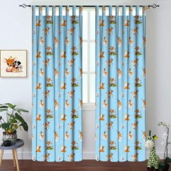 Κουρτίνα Παιδική Με Θηλιές Bambi 38 Cotton Vasilas Home (140x290) 1Τεμ