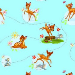 Κουρτίνα Παιδική Με Θηλιές Bambi 38 Cotton Vasilas Home (140x290) 1Τεμ