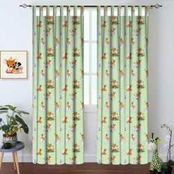 Κουρτίνα Παιδική Με Θηλιές Bambi 43 Cotton Vasilas Home (140x290) 1Τεμ